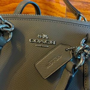 Authentic Coach Handbag (Grey)
